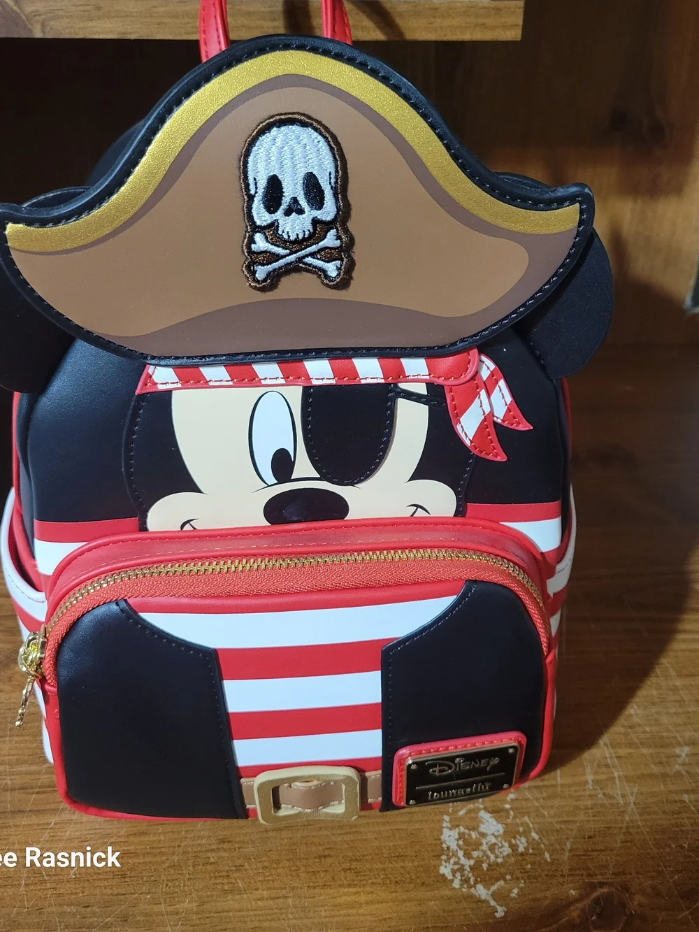 Loungefly Disney Pirate Mickey Cosplay Mini Backpack. Nwt